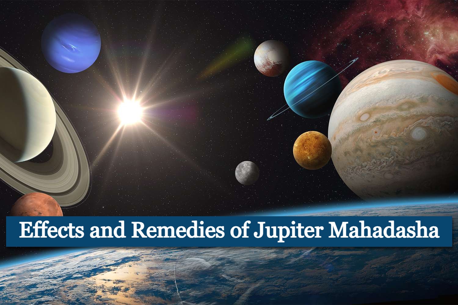 effects of Jupiter Mahadasha and remedies
